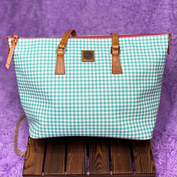 🛑SOLD🛑 RARE EXCLUSIVE, DOONEY & BOURKE Women’s Sena Zip Top Shopper Tote Bag - Picture 17 of 17